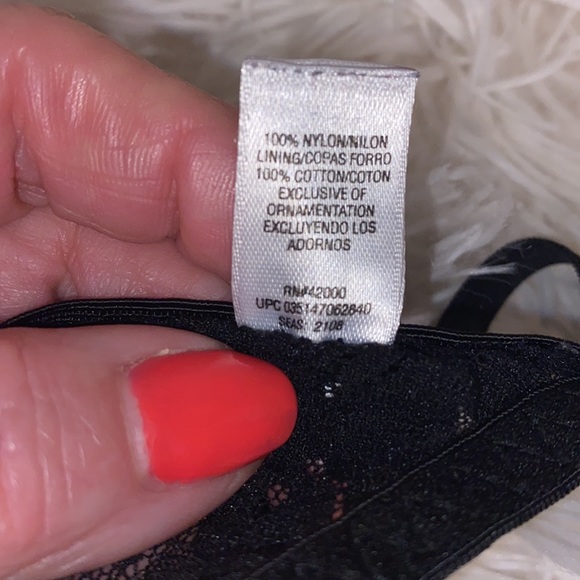 VNTG Panty Holiday Editions black Nylon lace XL Classic Sissy wear NWOT - Picture 8 of 8